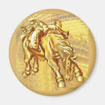 Rodeo Cowboy Detalhe Do Meu Sonho Magneta