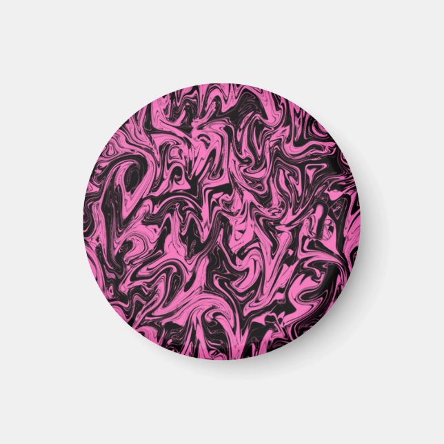 Imã Rodovalho Magenta e Preto (Frente)