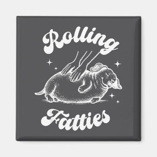 Imã Rolando Fatties Cachorro Dachshund Maconha Amor Ca