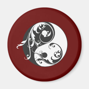 Imã Rolando Yin & Yang (preto)
