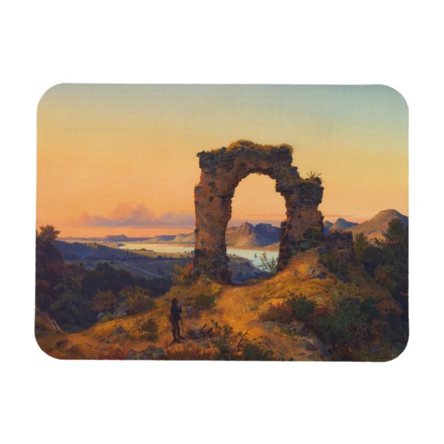 Ímã Roland's Arch (por Andreas Achenbach) (Horizontal)