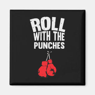 Imã Rolar Com As Luvas De Boxing