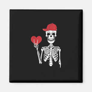 Imã Roll Skeleton Mãos Cabeça Dia de os namorados