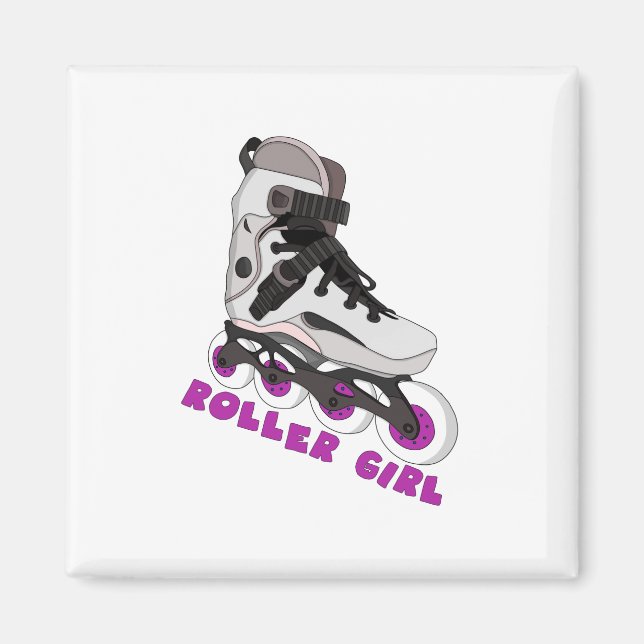 Imã Roller Girl (Frente)