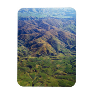 Ímã Rolling Hills na região de Southland de Nova