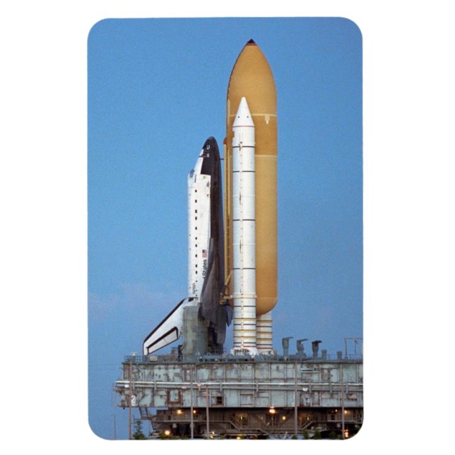 Ímã Rollout de lançamento do Shuttle Espacial Atlantis (Vertical)