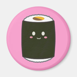 Imã Rolo de sushi de Kawaii