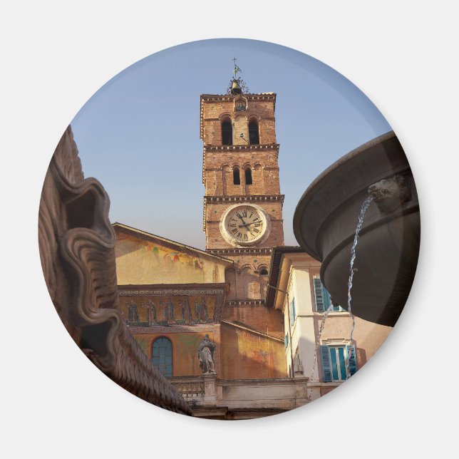 Imã Roma - Papais noeis Maria em Trastevere (Frente)