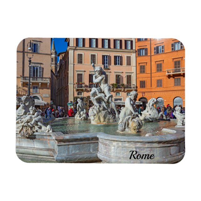 Ímã Roma Piazza Navona (Horizontal)