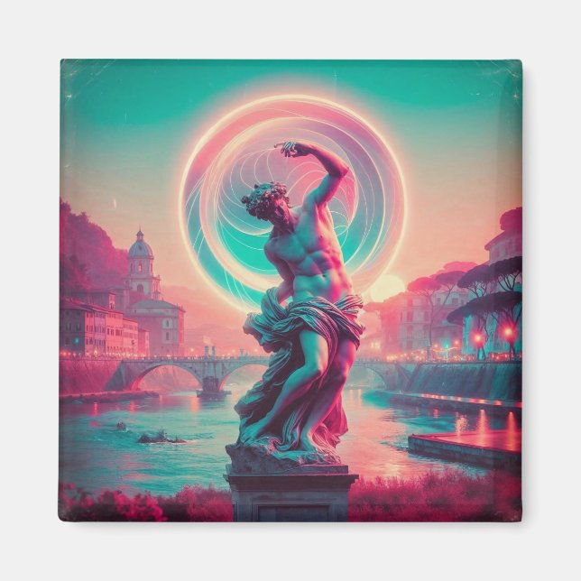 Imã Roma | Sonho Etéreo Urbano Vaporwave Retrowave (Frente)
