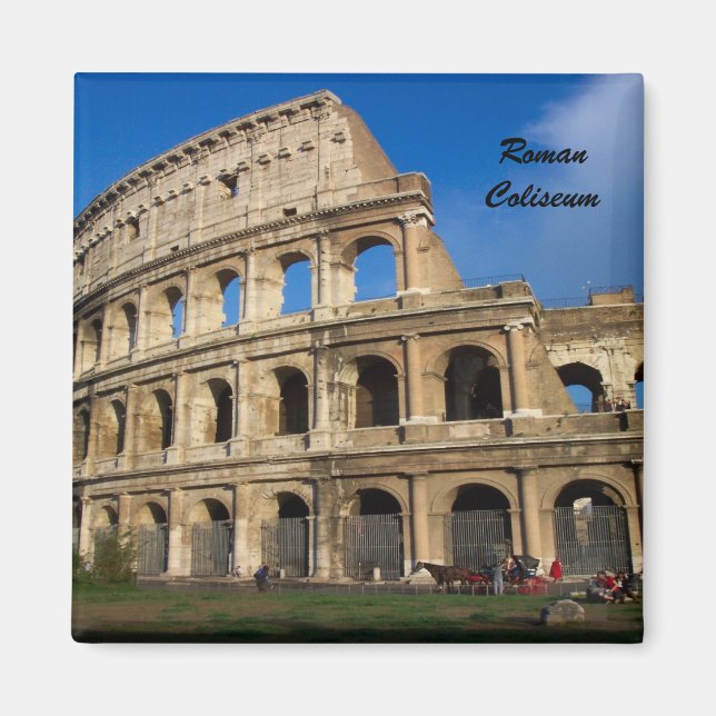Imã Roman Coliseum Magnet (Frente)