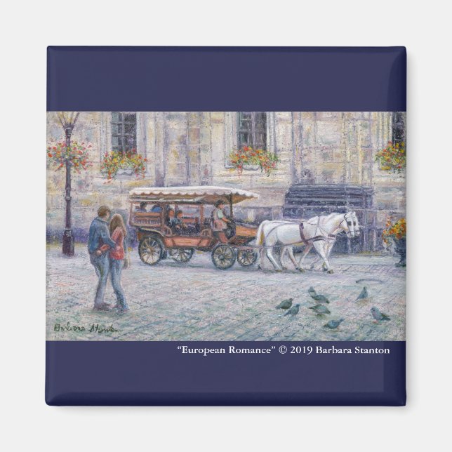 Imã "Romance Europeu" (Frente)