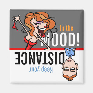 Imã Romance? No humor ou mantenha sua distância!