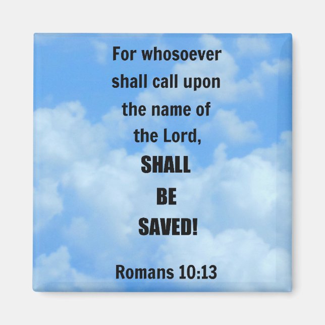 Imã Romanos 10:13 (Frente)