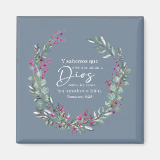 Imã Romanos 8:28, verso da bíblia espanhola