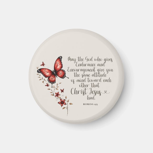 Imã Romanos Imagem Versa de Bíblia 15:5 (Frente)