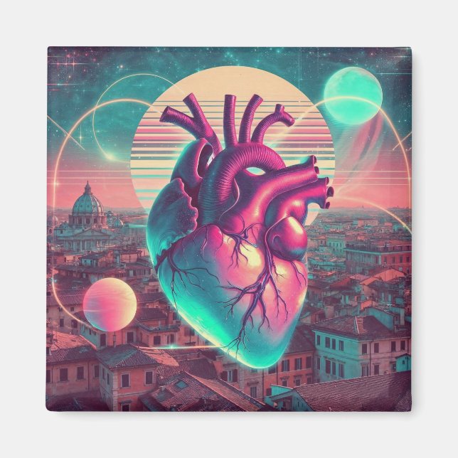 Imã Rome | Ethereal Dreamy Urban Vaporwave Retrowave (Frente)