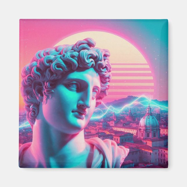 Imã Rome | Ethereal Dreamy Urban Vaporwave Retrowave (Frente)