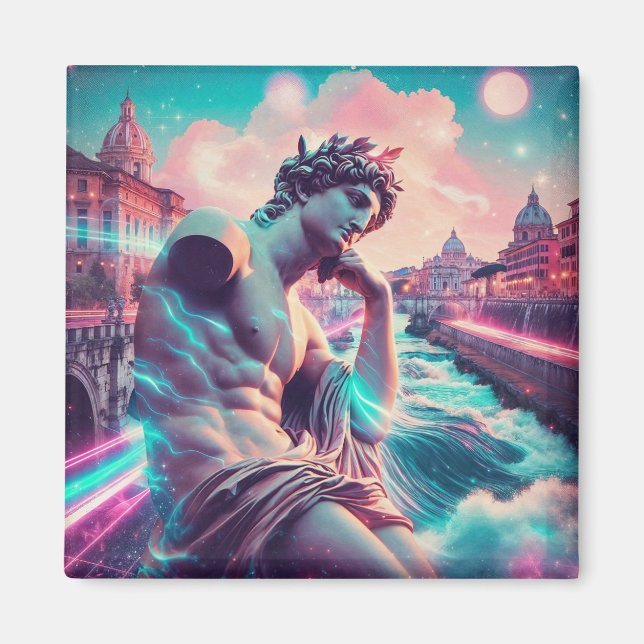 Imã Rome | Ethereal Dreamy Urban Vaporwave Retrowave (Frente)