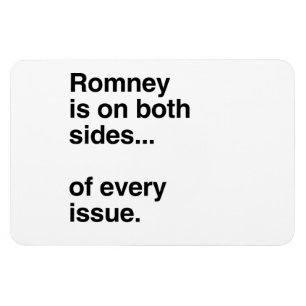 Ímã Romney é em ambos os lados de cada issue.png