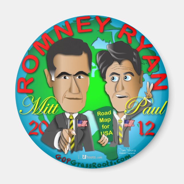 Imã Romney Ryan EUA (Frente)