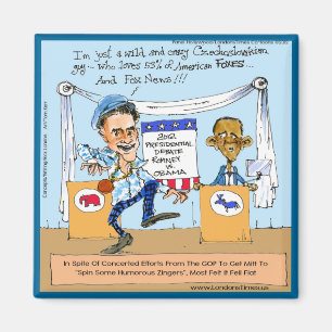 Imã Romney Tenta Zingers em Obama Presentes e Cartões