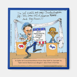 Imã Romney Tenta Zingers em Obama Presentes e Cartões