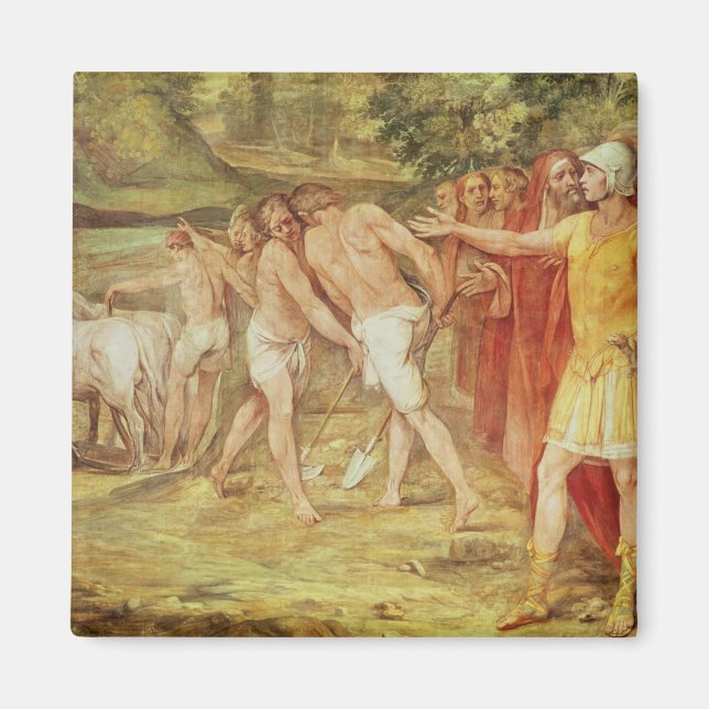 Imã Romulus marcando os limites de Roma (Frente)