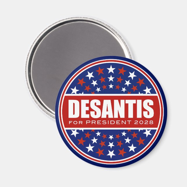 Imã Ron DeSantis Presidente 2028 (Front/Back)