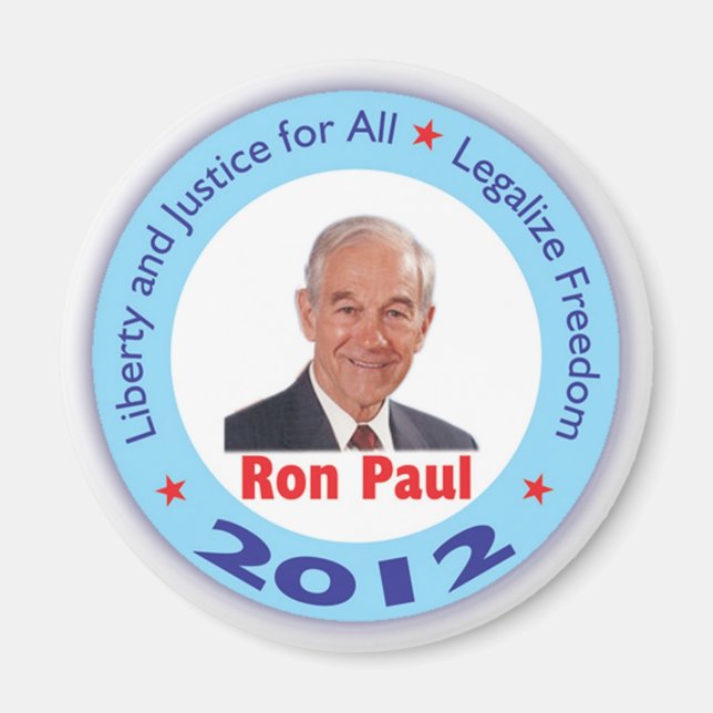 Imã Ron Paul 2012 Magnet (Frente)