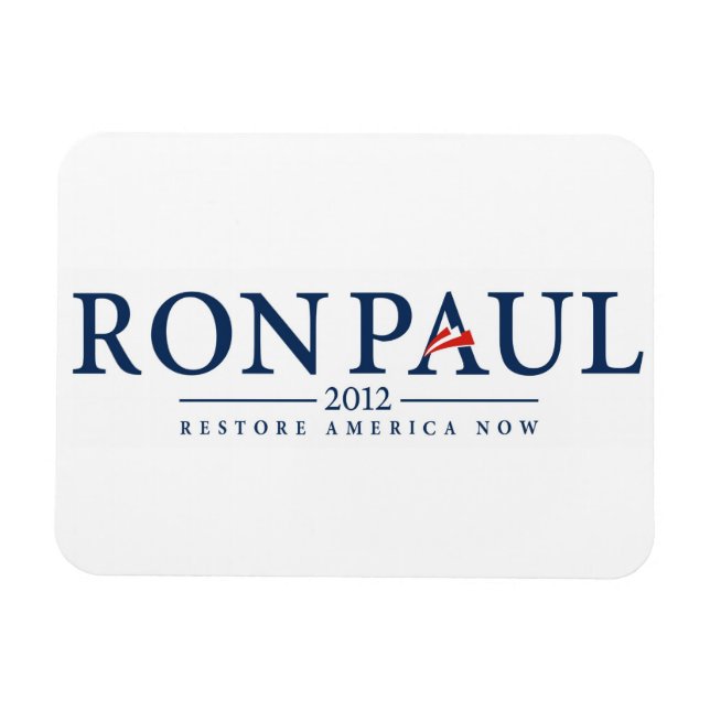 Ímã ron paul 2012 presidente dos eua política do logot (Horizontal)