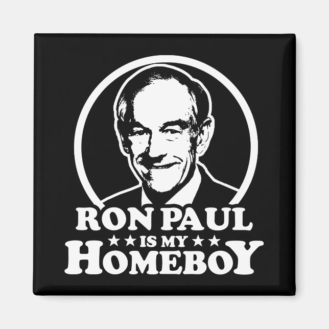 Imã Ron Paul É Meu Ficar em casa (Frente)