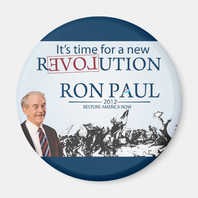 Imã Ron Paul para Presidente (Frente)