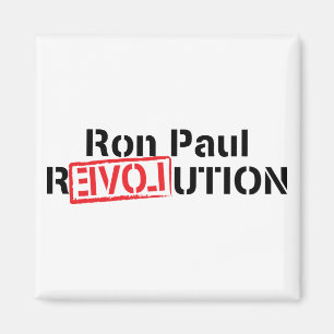 Imã Ron Paul Revolution Magnet
