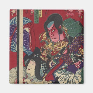 Imã ronin bushido lutando com espada japonesa samurai