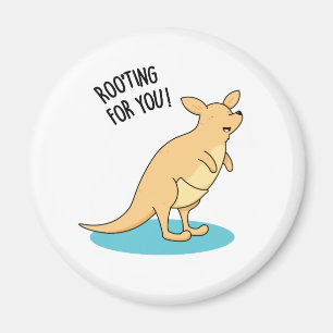 Imã Roo-Ting Para Você, Bonito Kangaroo Pun