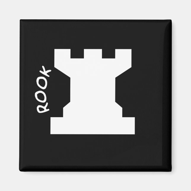 Imã Rook Chess Piece  (Frente)