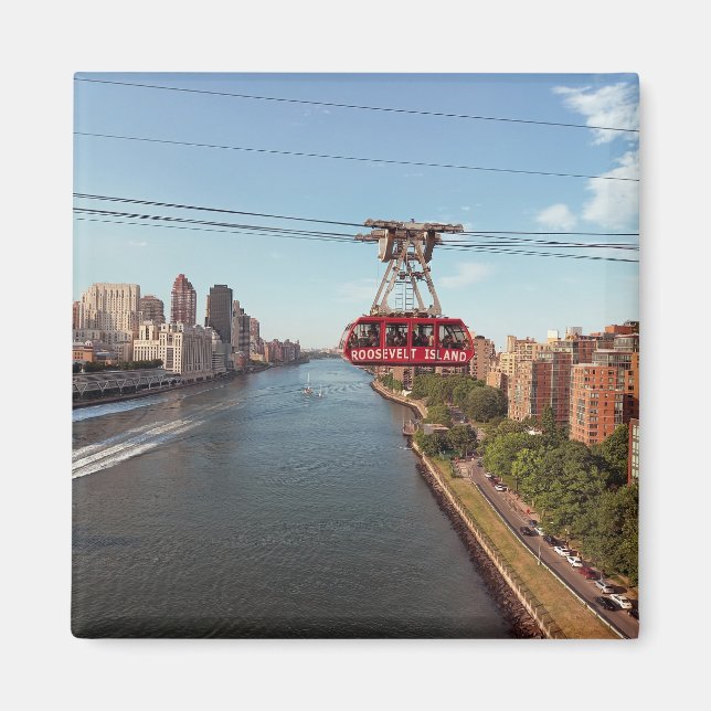 Imã Roosevelt Island cable car - New York City (Frente)