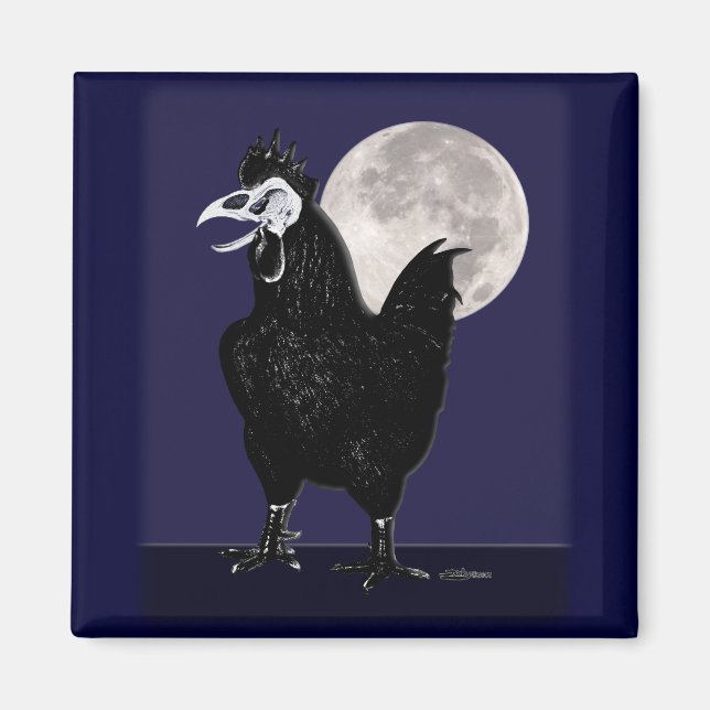 Imã Rooster Ghost (Frente)