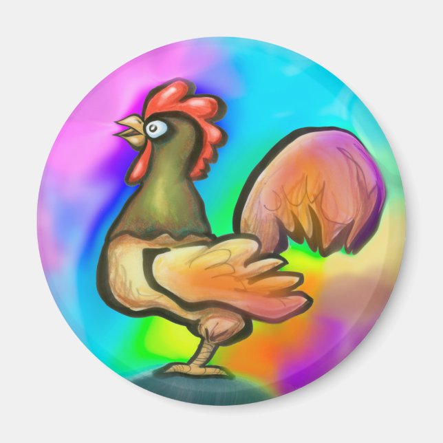 Imã Rooster Magnet (Frente)