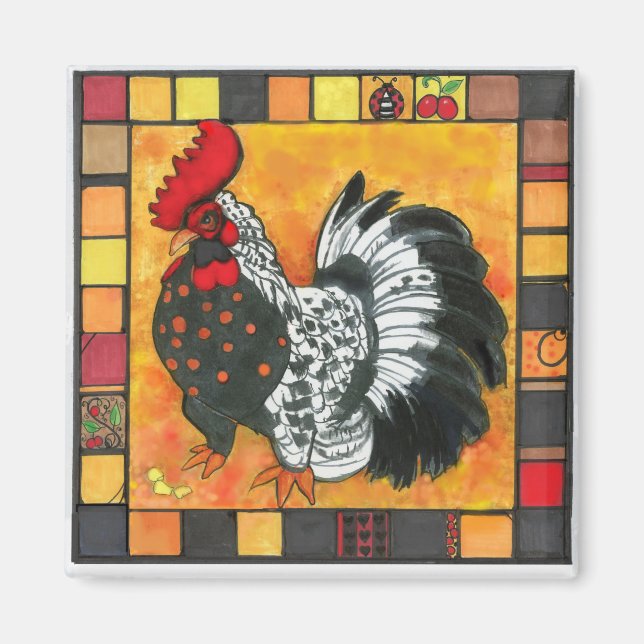 Imã Rooster Magnet (Frente)