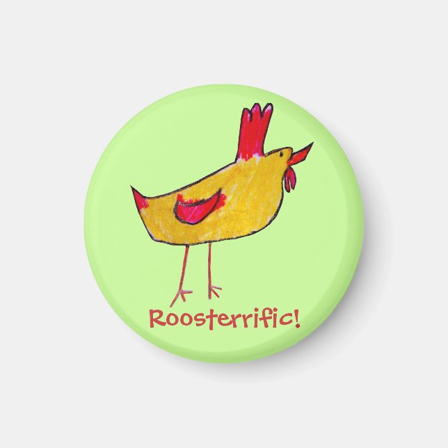 Imã Roosterrific! (Frente)