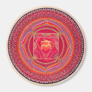 Imã Root Chakra Mandala Magnet