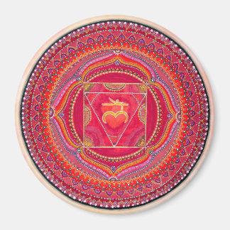 Imã Root Chakra Mandala Magnet