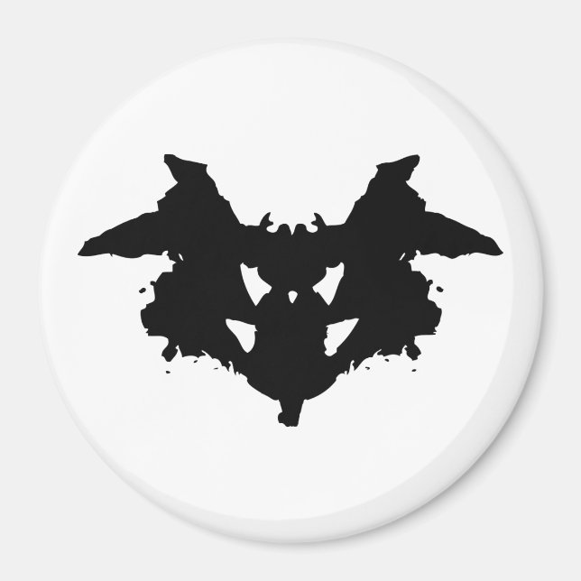 Imã Rorschach Inkblot (Frente)