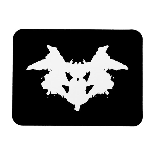 Ímã Rorschach Inkblot (Horizontal)
