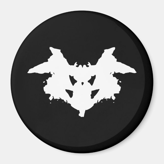 Imã Rorschach Inkblot (Frente)