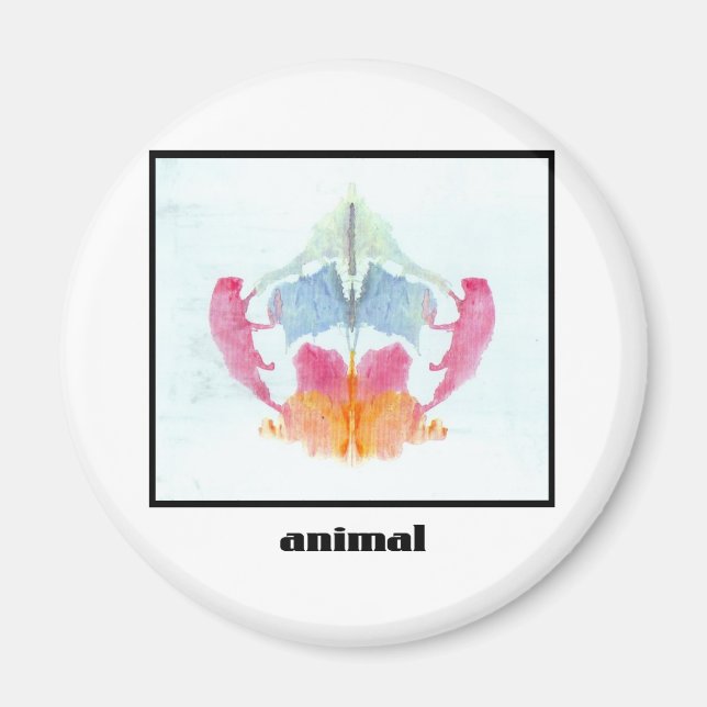 Imã Rorschach Inkblot 8 (Frente)