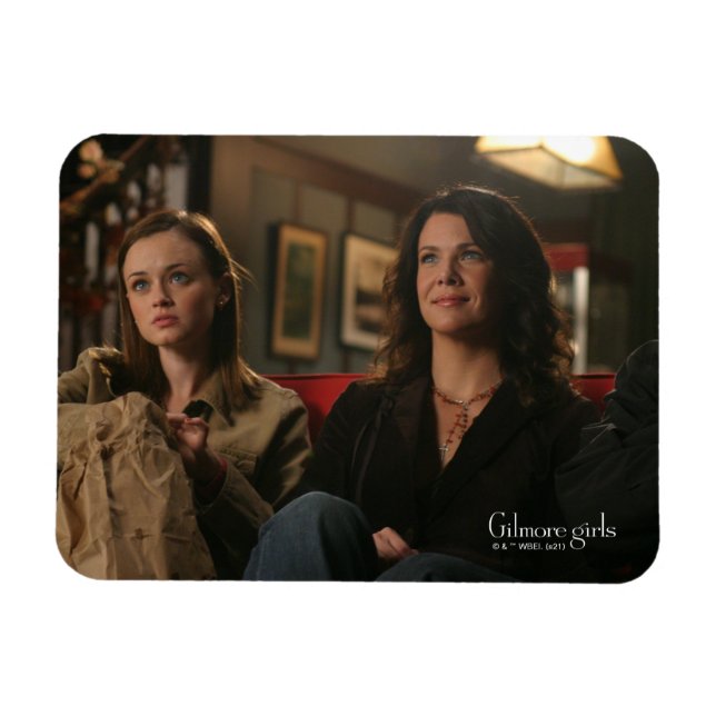 Ímã Rory & Lorelai Assista um Filme (Horizontal)