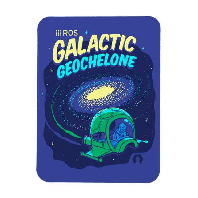 Ímã ROS Galactic Geochelone (Vertical)